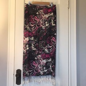 Paisley pashmina scarf/wrap